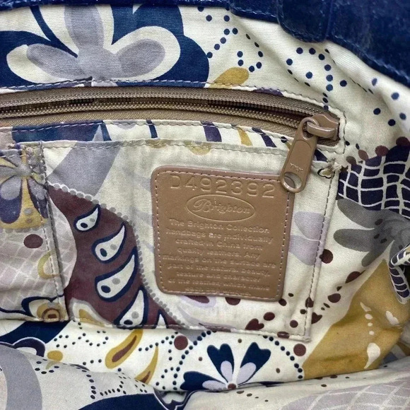 Brighton Kaelan Black Patent Handbag - Picture 8 of 9